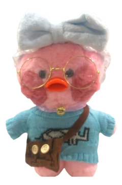 Peluche Lalafanfan Pato 30cm Suave Duck Muñeco Importado - tienda online
