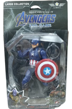 Muñecos Articulados Superheroes Thanos Hulk Ironma Spiderman - comprar online