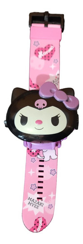Reloj Kuromi Proyector De Imagenes Nuevo Excelente - comprar online