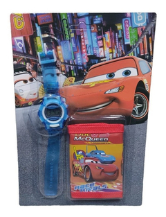 Reloj Juguete + Billetera Con Abrojo Varios Personajes - tienda online