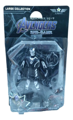 Muñecos Articulados Superheroes Thanos Hulk Ironma Spiderman