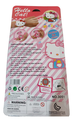 Reloj Hello Kitty Proyector De Imagenes Nuevo Excelente - NelToys