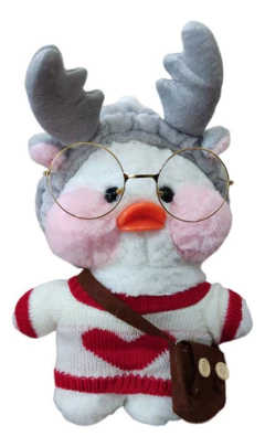 Peluche Lalafanfan Pato 30cm Suave Duck Muñeco Importado - comprar online
