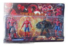Muñecos Articulados Spiderman Set X 4 Figuras 15 Cm - comprar online