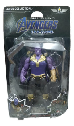 Muñecos Articulados Superheroes Thanos Hulk Ironma Spiderman en internet