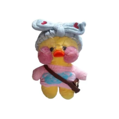 Peluche Lalafanfan Pato 30cm Suave Duck Muñeco Importado en internet