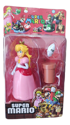 Princesa Peach Personaje Mario Bros En Blister X1 Peach en internet