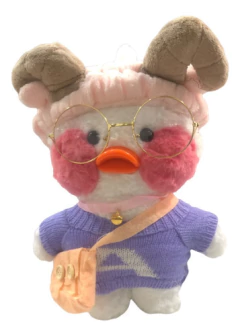 Peluche Lalafanfan Pato 30cm Suave Duck Muñeco Importado