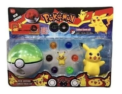 Pokebola + Pikachu Con Accesorios Pokemon Go Set X 1 - comprar online