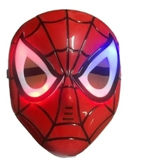 Mascara Spiderman Con Luz Con Elastica - comprar online