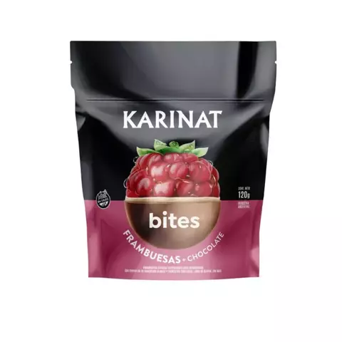 Frambuesas Karinat Bites con Chocolate x 120 g - comprar online