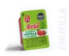 Mermelada bajas calorías frutilla 17 g Abedul – Pack x108 – SIN TACC