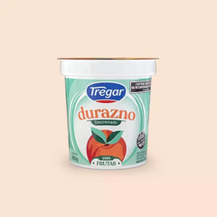 YOGUR X 160 G DESCRENADO DURAZNO TREGAR - Yogur con Frutas