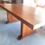 Mesa Wishbone Acacia 2.20m pie central