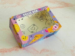 Feliz día Emoji - Especial día del Niño (21x14x7.5 cm )