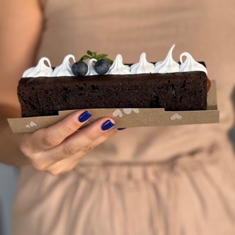 Porta lingotes kraft corazones PACK X10 U (20x10 cm )