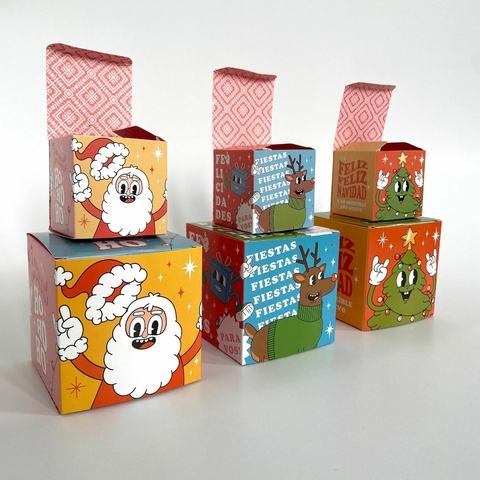 cubo Navideño (9x9x9 cm )