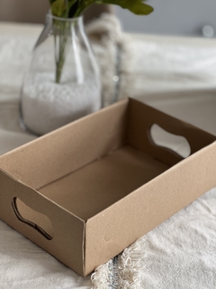 BANDEJA KRAFT (26x17x8 cm ) - tienda online