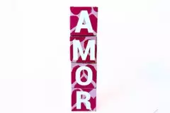CUBO AMOR (9x9x9CM)