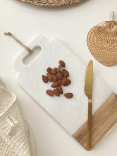 Tabla mármol y madera - comprar online