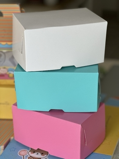 TINI BOX CELESTE (10x15x8 cm ) - comprar online