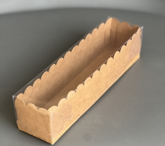 MAC F6 KRAFT (21x5x5 cm) PARA MACARON O ALFAJORES - Nuevo ! - Wonderpack