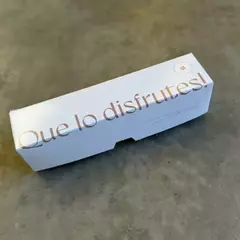 Fosforera “Que lo disfrutes” (21x5x5cm) blanca - comprar online