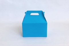 Últimas MINI MALETIN AZUL LISO ( 15x10x9 cm )
