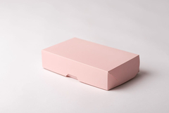 Reversible Multiuso Rosa /kraft (24x15x5.5 cm )