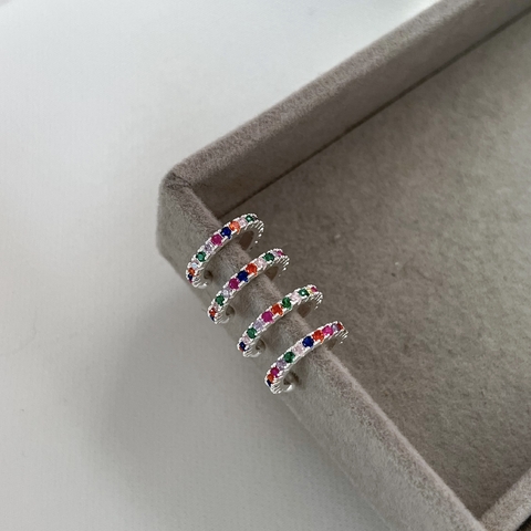 Piercing fake multicolor