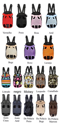 Mochila Dog Bag para Pequenos Pets - loja online