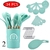 Conjunto de utensílios de cozinha de silicone - decormaster