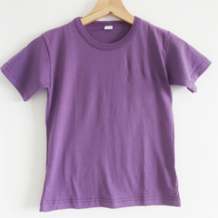 Remera Lisa Violeta de Algodón