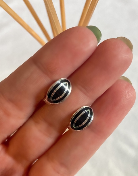 Argollas Cubanas ovaladas