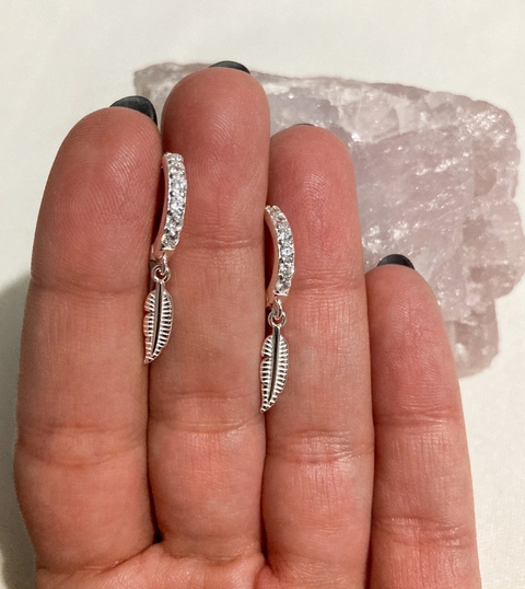 Argollita Plumas stras