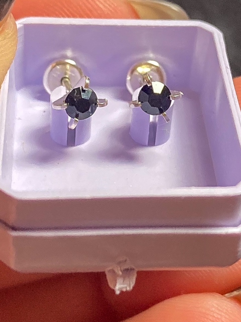 Abridor Mini Flor stras negro