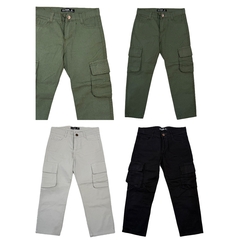 Pantalón cargo gabardina en internet