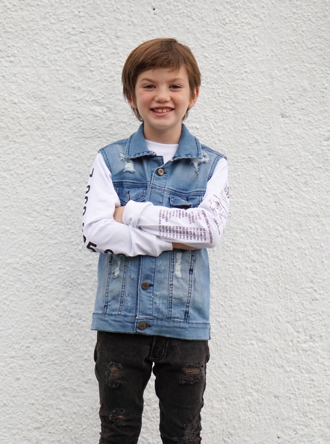 Chaleco de jean