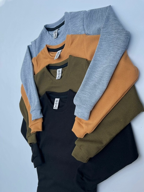 Camisetas ¨Waffle¨ Niño