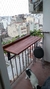 Barra plegable para balcón de hierro y madera ( Adaptable a todo tipo de baranda) - comprar online