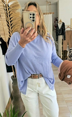 Sweater Felícitas Lavanda (Efectivo/Transferencia $49.215) - comprar online