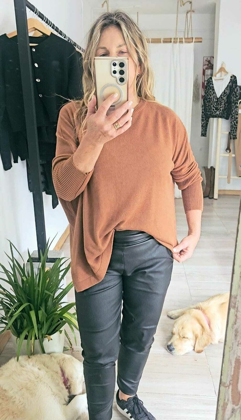 Sweater Felícitas Dulce De Leche (Efectivo/Transferencia $49.215)