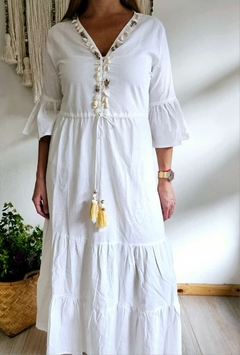 Túnica Buzios Blanca (efectivo/transferencia $39.920)