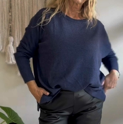 Sweater Felicitas Azul (efectivo/transferencia $49.215) - comprar online