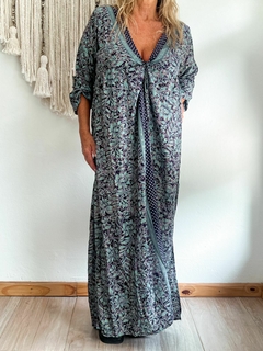 Kimono Agra Azul (efectivo/transferencia $64.000) - Magnolias Showroom