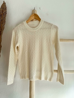 Sweater Calado Crudo (efectivo/transferencia $24.720) en internet