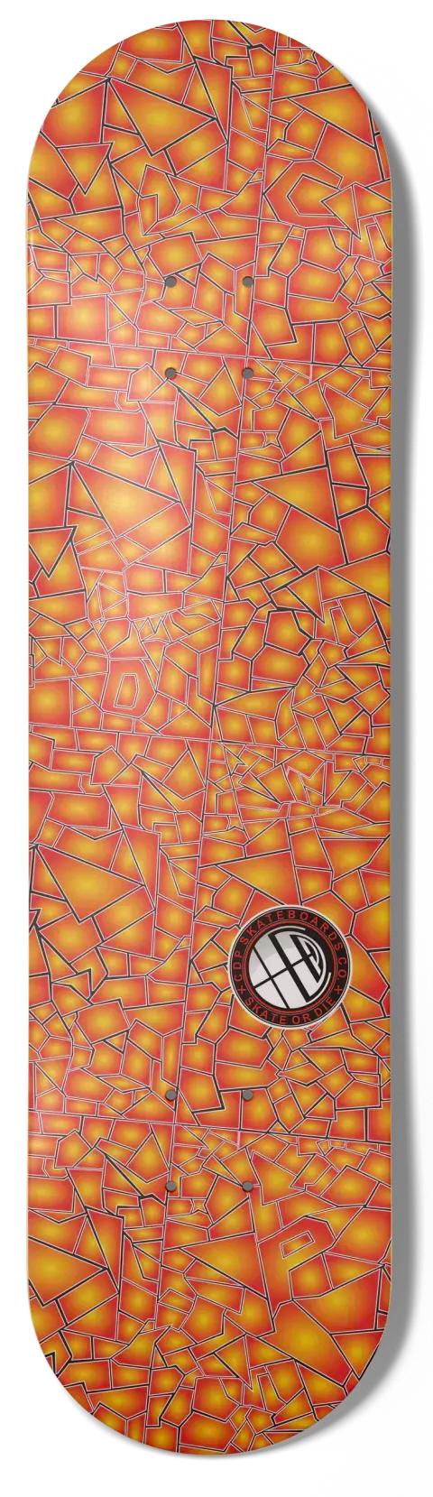 CDP Tabla Skate Mosaico Orange 8.5