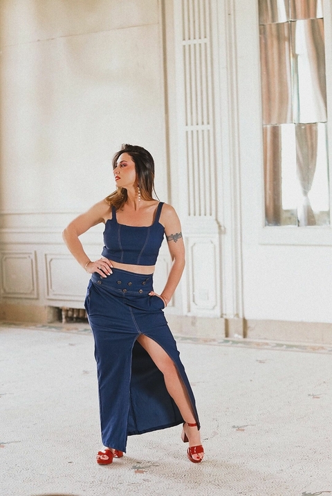 Falda RAKSA denim