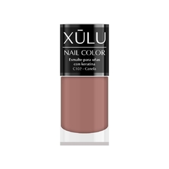 ESMALTE CON KERATINA CANELA