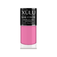 ESMALTE CON KERATINA ROSA CHICLE
